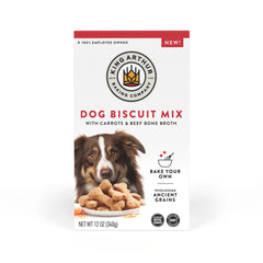 Dog Biscuit Mix with Carrots & Beef Broth
